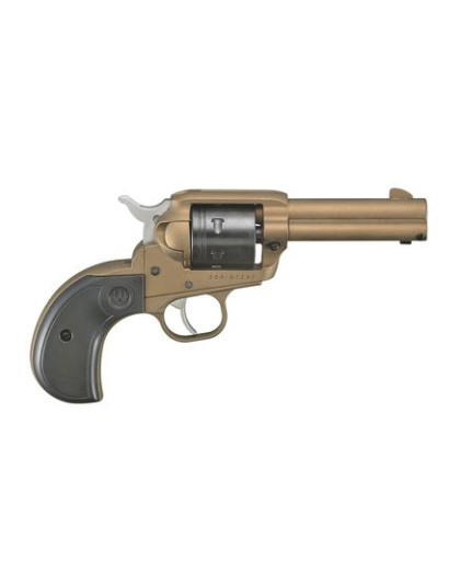 Ruger Wrangler Birdshead Handgun .22LR 6rd Capacity 3.75" Barrel Aluminum Alloy Frame Brunt Bronze Cerakote Finish Ruger Wrangler Birdshead Handgun .22LR 6rd Capacity 3.75" Barrel Aluminum Alloy Frame Brunt Bronze Cerakote Finish
