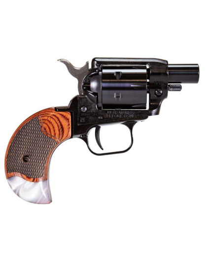 Heritage Manufacturing Barkeep BK22B1BH-RWP .22LR 1" 6 Round Black/Rosewood & Pearl Grips Heritage Manufacturing Barkeep BK22B1BH-RWP .22LR 1" 6 Round Black/Rosewood & Pearl Grips