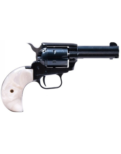 Heritage Manufacturing Rough Rider Birds Head Combo RR22MB3BHPRL 6 Rounds .22LR/22 Mag 3.75" Black/White Pearl Grips Heritage Manufacturing Rough Rider Birds Head Combo RR22MB3BHPRL 6 Rounds .22LR/22 Mag 3.75" Black/White Pearl Grips
