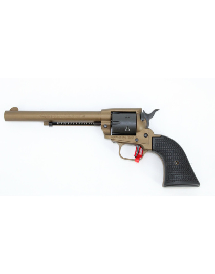 Heritage Manufacturing Rough Rider SRR22A6 .22LR 6.50" 6 Rounds Burnt Bronze/SBK Heritage Manufacturing Rough Rider SRR22A6 .22LR 6.50" 6 Rounds Burnt Bronze/SBK