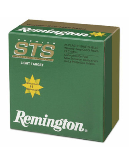 Remington Ammunition 20110 Premier STS Target Load 12 Gauge 2.75" 1 1/8 oz 7.5 Shot Remington Ammunition 20110 Premier STS Target Load 12 Gauge 2.75" 1 1/8 oz 7.5 Shot