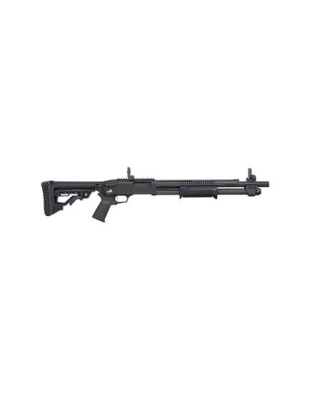 Mossberg 590R Shotgun 12ga 6rd Capacity 18.5&quot; Barrel AR Mil-Spec Adjustable Stock Magpul MOE+ Grip