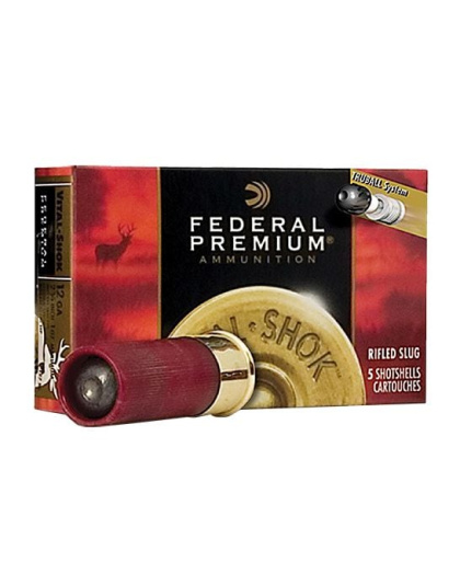 Federal Premium Vital-Shok TruBall 3&quot; 12 Gauge 1 oz Shotshell, 5/box - PB131RS