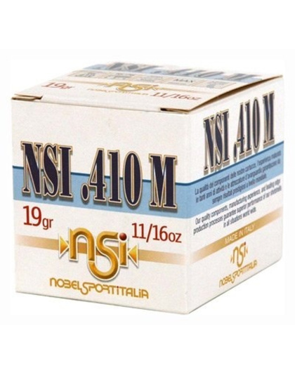 Nobel Sport Italia .410 Bore Ammunition ANS4139CASE 3&quot; 9 Shot 11/16 oz CASE 250 Rounds