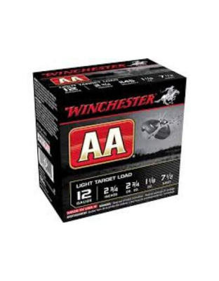 Winchester 12 GA AA 2 3/4&quot; 1 1/8 oz 7 1/2 shot AA127 25 rounds