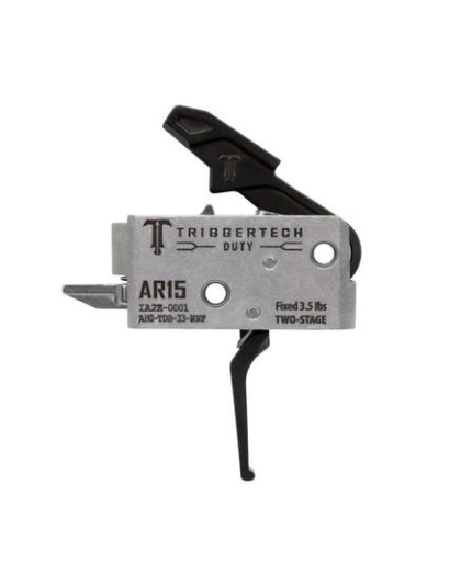 TriggerTech AR Duty Trigger Two-Stage 3.5 lb Flat Black