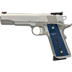 Colt Gold Cup Trophy Handgun .38 Super 9rd Magazine 5" Barrel Stainless Finish G10 Grips Fiber Sights