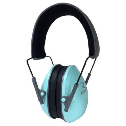Radians Lowset Ladies NRR21 Ear Muffs - Aqua/Charcoal