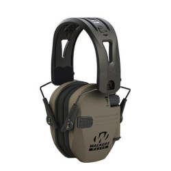 Walker's Razor Tacti-Grip Ear Muffs -FDE 23NRR