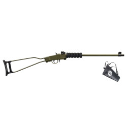 Chiappa Firearms 500.266 Little Badger Break Action Rifle .22LR 16.5" Single Shot OD Green Chiappa Firearms 500.266 Little Badger Break Action Rifle .22LR 16.5" Single Shot OD Green
