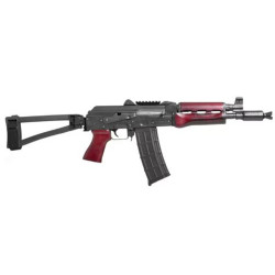 Zastava Arms ZPAP85 5.56 NATO Semi-Auto Pistol 10" 30+1 ZP85556TBSR Serbian Red Furniture/Blued W/ Folding Brace Zastava Arms ZPAP85 5.56 NATO Semi-Auto Pistol 10" 30+1 ZP85556TBSR Serbian Red Furniture/Blued W/ Folding Brace